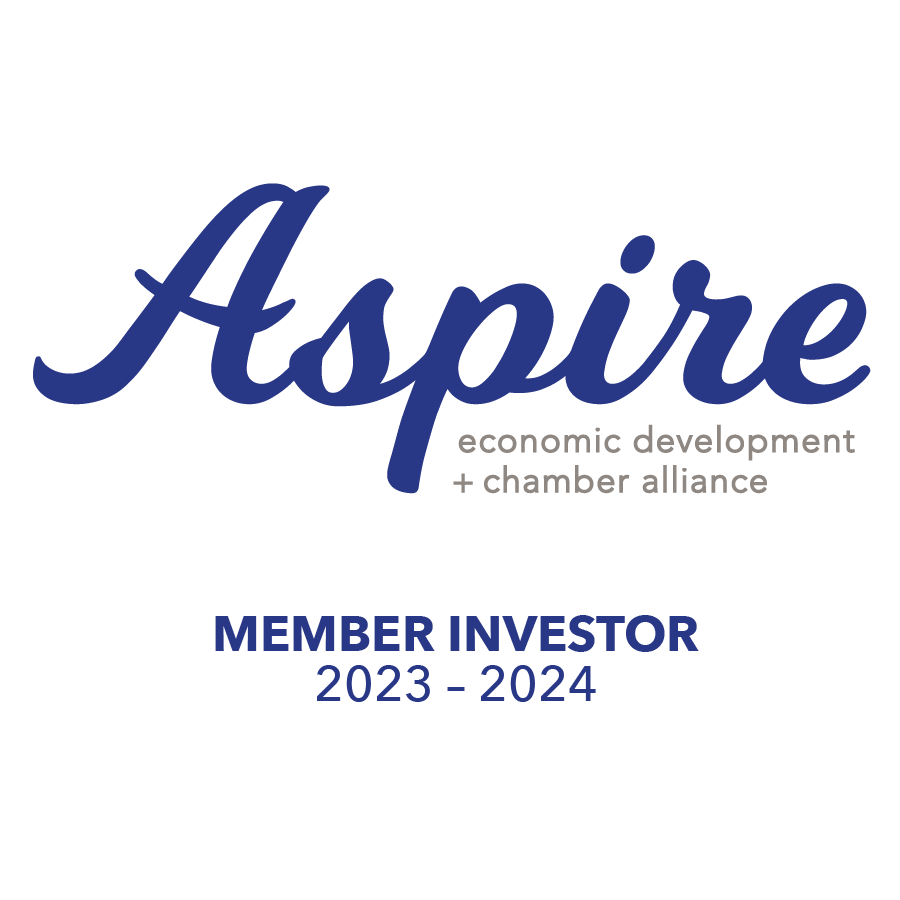 Aspire Johnson County Indiana Chamber of Commerce logo